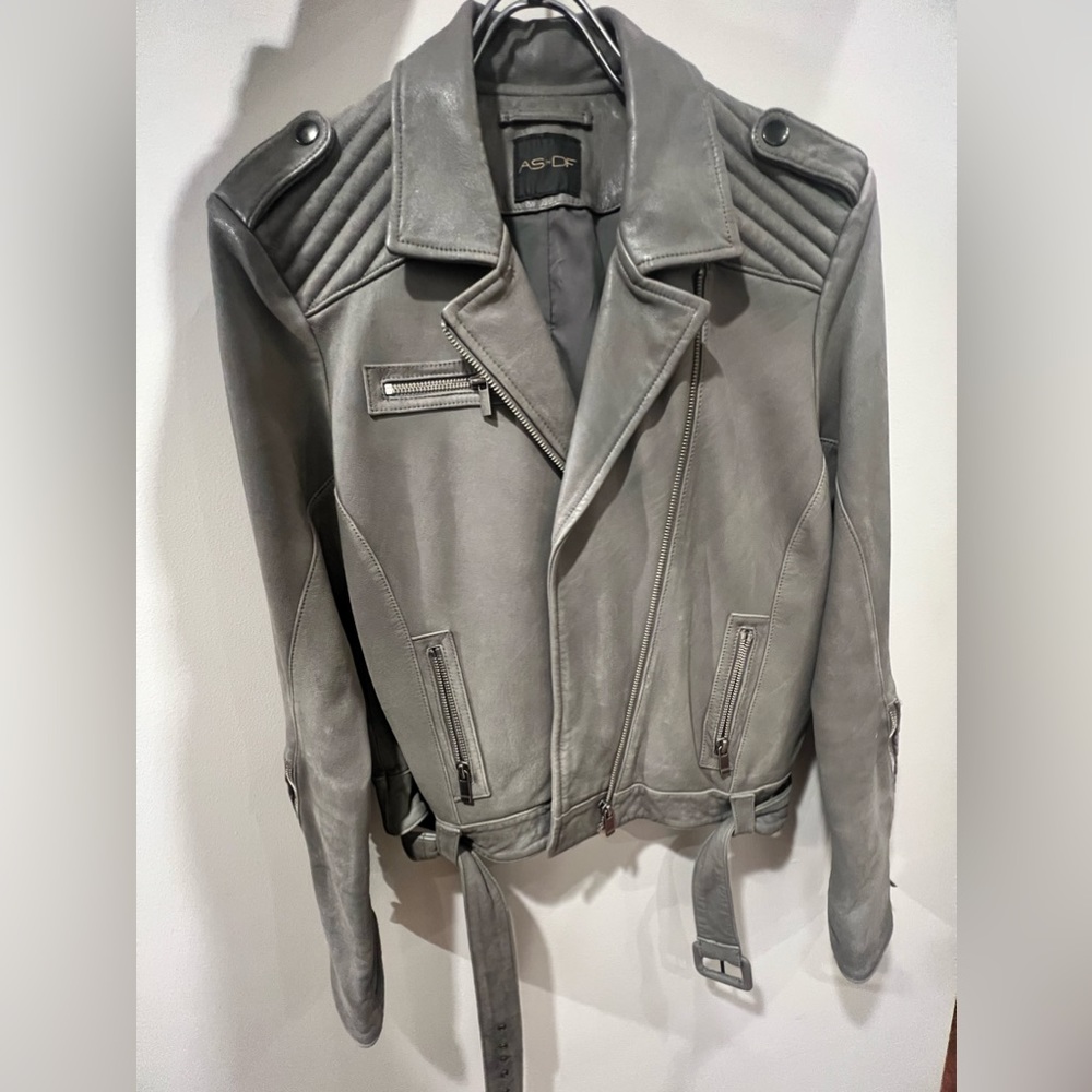 Genuine Italian Leather AS by DF jacket